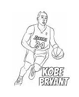 Kobe Topcoloringpages sketch template