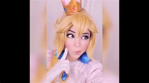 belle delphine is princesse peach youtube