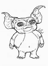 Gremlins Coloring Pages Drawing Gizmo Printable Book Adult Draw Color Mogwai Tattoo Popular Kids Getdrawings Choose Board Uteer Coloringhome Fantasy sketch template