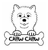 Chow Coloring Designlooter sketch template