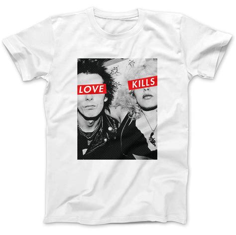 Sid And Nancy Punk T Shirt 100 Premium Cotton Sid Vicious Pistols Ebay