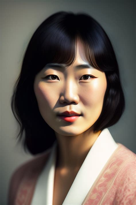 Lexica Self Portrait Of Miki Sato Japanese Av