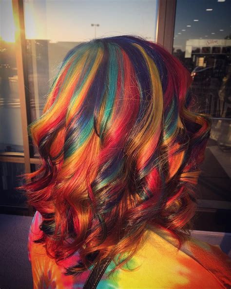 25 radiant rainbow hair ideas — brightest 2016 trend