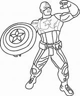 Avengers Coloring Captain Pages America Printable Kids Lego Drawing Shield Marvel Hero Ame Color Print Super Getcolorings Engaging Getdrawings Template sketch template