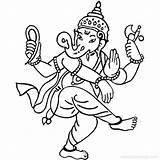 Ganesha Bal Xcolorings Ganesh sketch template