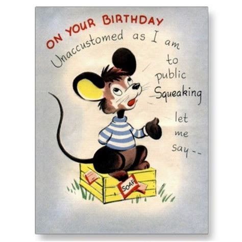 pin  janet smith  greeting cards funny happy birthday