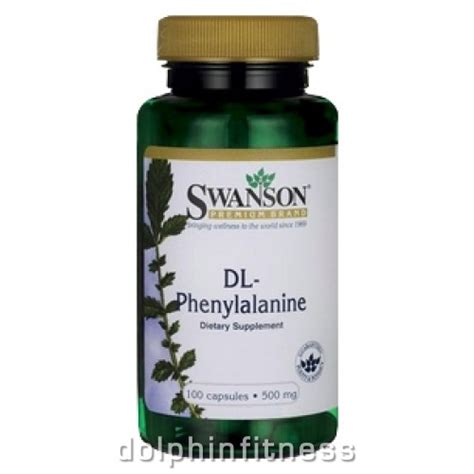 Swanson Dl Phenylalanine 500 Mg 100 Capsules