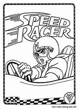 Coloring Racer Speed Pages Printable Color Book Cartoons Para Colorear Online Popular Car Coloringhome sketch template