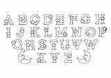 Alphabet Coloring Pages Kids Calligraphy Letters Color Print Drawing Printable Line Fonts Lettering Chinese Getcolorings Getdrawings Choose Board Adults sketch template