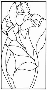 Stained Disegni Vetrate Glasmalerei Vetro Colorare Cala Pittura Colorate Colorato Sibbett Malerei Artigianato Mosaico Pannelli sketch template