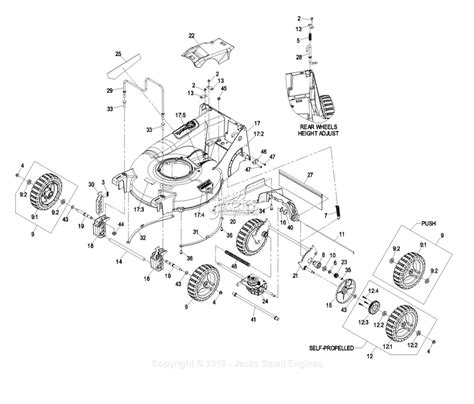 exmark ecaska sn   parts diagram  deck  wheel assembly