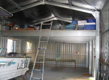 internal shed  mezzanine floor shop pinterest