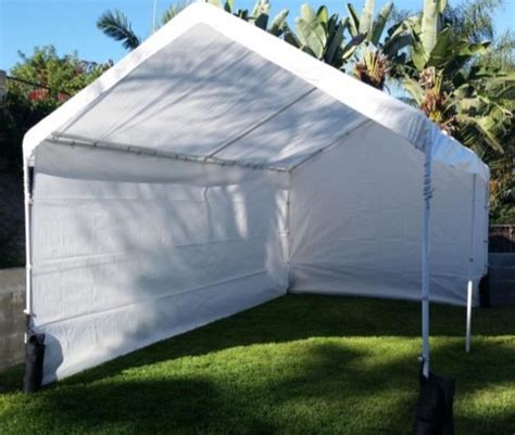 frame tent style canopy    sides