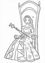 Elena Avalor Coloring Pages Kids Color Print Printable Incredible Characters Popular sketch template