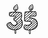 35 53 Years Coloring Old Birthday Coloringcrew sketch template