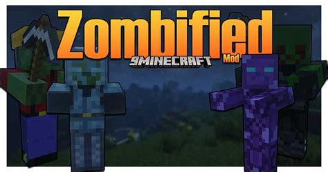 zombified mod mod minecraft  gioi zombie downloadcomvn