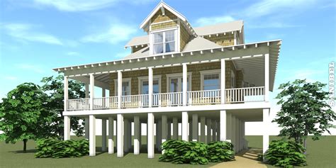 sanibel beach house  wrap  porch  tyree house plans