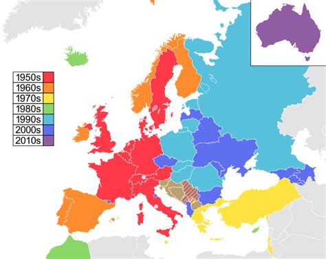 participants   eurovision song contest    mapporn