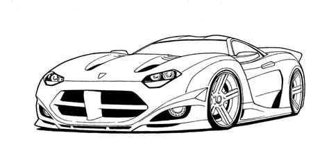 pin  keily  coloring printablesatat dodge viper car design sketch cars coloring pages