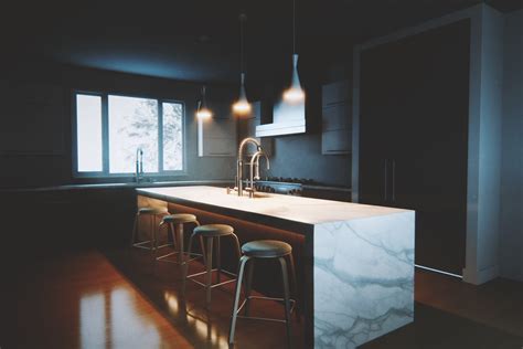 kitchen  modeled  ds max  rendered  blender cycles