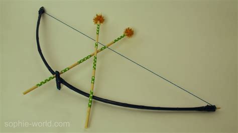 handmade bow  arrow sophies world youtube