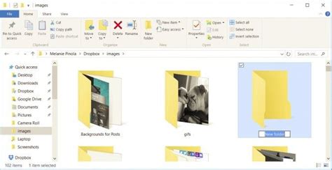 create   folder  windows  laptop mag