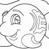 Fish Coloring Mammals Marine Surfnetkids Pages Next sketch template