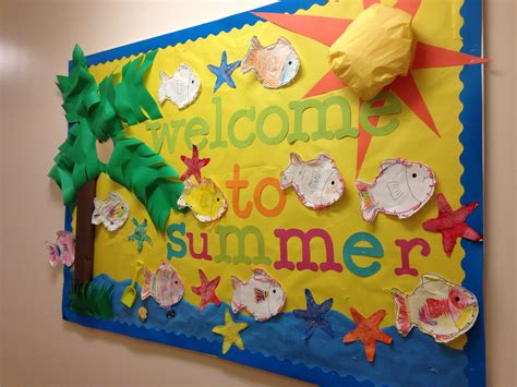 Preschool Summer Bulletin Board Ideas