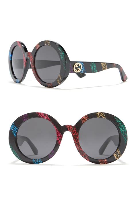 gucci 52mm round sunglasses nordstrom rack