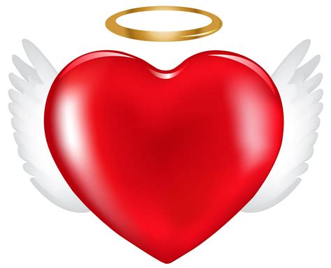 angels hearts clipart   cliparts  images  clipground