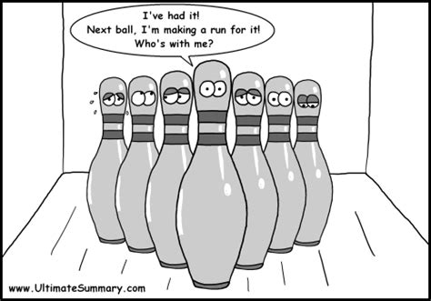 Bowling Jokes And Humor Funny Ultimate Summary Cartoon Bowling Pins2
