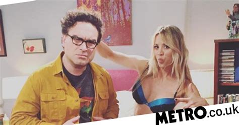 The Big Bang Theory S Kaley Cuoco Spends Scene In Lingerie Metro News