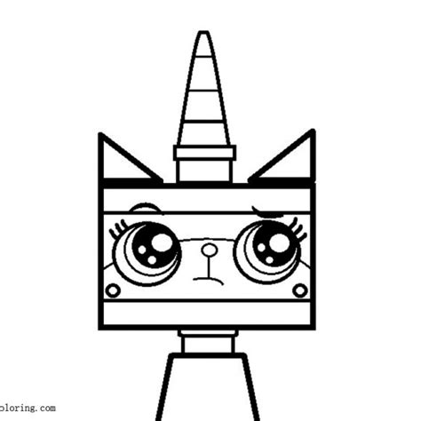 unikitty coloring pages  printable coloring pages