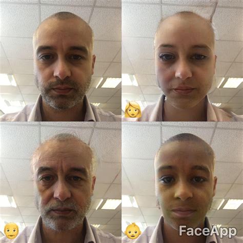 Faceapp Is Supposed To Show You What You Look Like Old As The Opposite