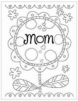 Coloring Mothers Pages Mom Mother Printable Flower Preschool Print Frame Hallmark Nana Happy Book Ever Retirement Color Colouring Sheets Template sketch template