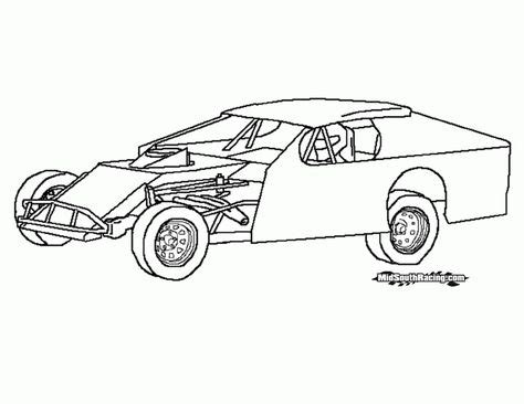 pics  dirt late model race car coloring pages dirt track