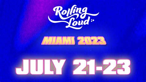 rolling loud miami  lineup ticket information