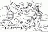 Cina Colorkid Principessa sketch template