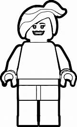 Lego Coloring Woman Pages Printable Wecoloringpage Choose Board sketch template