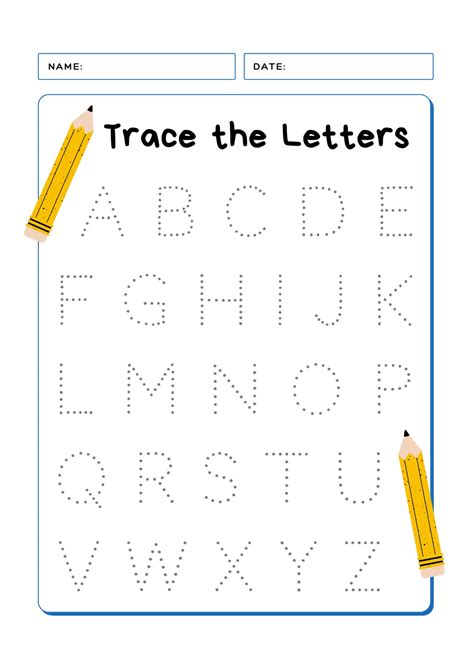 abc handwriting practice paper  kids alphabet letters etsy