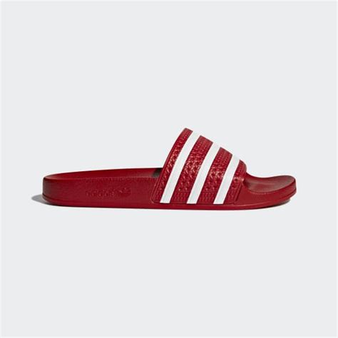 adidas adilette slippers rood adidas officiele shop