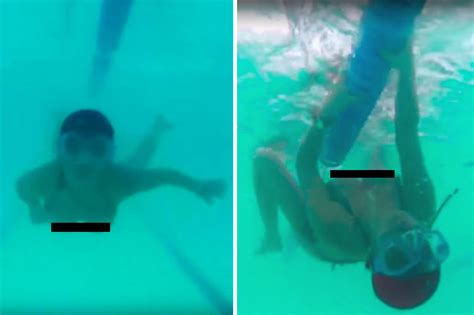 underwater camera captures babe s embarrassing nip slip