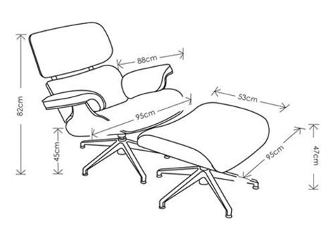 eames lounge chair dimensions woodworking projects plans