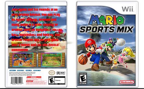 mario sports mix wii box art cover  agent