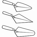 Trowel Brick Masonry Garden Angle Sketch Bunnings Pngwing sketch template
