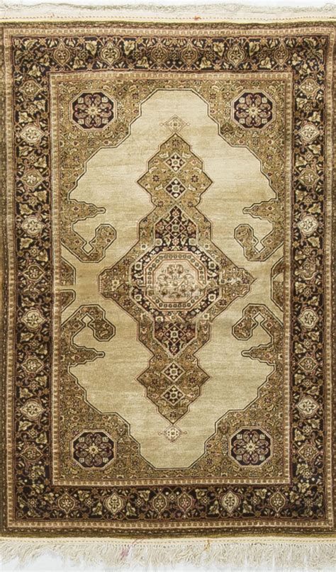 persian silk qum rug antique rugs