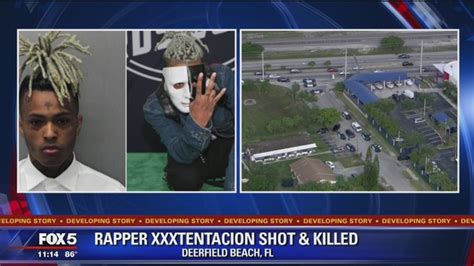 rapper xxxtentacion shot dead in florida video wjzy
