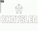 Chrysler Brand Coloring Emblem Pages Car Logo Brands Peugeot sketch template