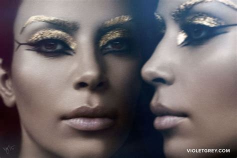 kim kardashian transforms into a modern day cleopatra in these glam new