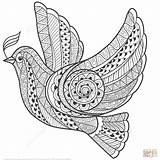 Coloring Zentangle Animal Pages Getcolorings sketch template